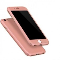 360 Degree Protection Ultra Thin Case Compatible For iPhone SE/5S/5 - Rose Gold