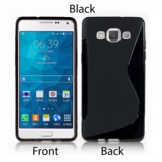 S-Line Soft Silicon Gel Case For Samsung A5 in Black