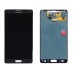 Samsung Galaxy Note 4 SM-N910F Lcd and touchpad in black - Samsung Part number: GH97-16565B