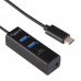 2 In 1 USB 3.1 Type-C To Usb 2.0 3 Ports Hub With Tf Card Reader