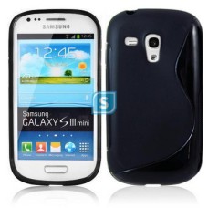 S-Line Case Compatile For Samsung Galaxy S3 mini - Black