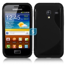 S-Line Case Compatile For Samsung Galaxy ACE Plus - Black