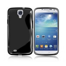 S-Line Gel Case Compatible For Samsung Galaxy S4 Mini i9190 in Black