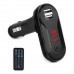 1PC Car Bluetooth Wireless FM Transmitter