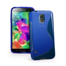 Sline Gel Case for Samsung Galaxy S5 Mini - Blue