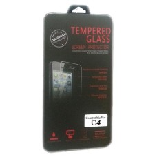 Tempered Glass Screen Protector Guard For HTC C4