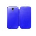 Samsung Galaxy S4 i9500 S4 turn around NFC Flip Cover Case (Blue)