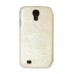 Msn New Fashion Samsung Galaxy S4 Leather Case in White