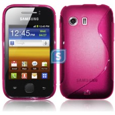 S-Line Case Compatile For Samsung Galaxy Y - Pink