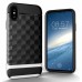 3D 2in1 Armor PC Frame Soft TPU Back Cover Case for Iphone x