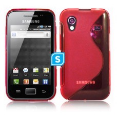 S-Line Case Compatile For Samsung Galaxy ACE - Red