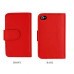 Luxury Magnetic Flip Stand Book Wallet PU Leather Case Cover For Apple iPhone 6Plus/6S Plus in Red