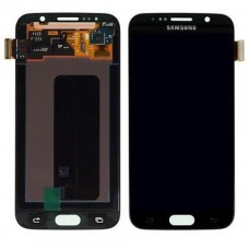 Samsung Galaxy S6 (G920F) LCD and digitizer in black - Part number: GH97-17260A