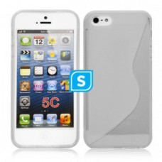 S-Line Gel Case Compatible For iPhone 5C - Clear