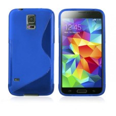 S- Line Case Compatible For Samsung Galaxy S5 -Blue