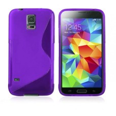 S-Line Case Compatible For Samsung Galaxy S5 - Purple