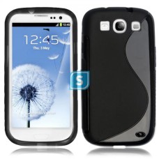 S-Line Case Compatile For Samsung Galaxy S3 - Black