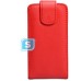 Flip Pouch Compatible For Samsung Galaxy S4 i9505 - Red