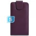 Flip Pouch Compatible For Samsung Galaxy S4 i9505 - Purple