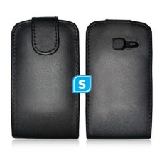 Flip Pouch For Samsung S5380 - Black