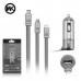 WK Design WP-C04 1500 mm Car Charger Explorer 1 port 3 in 1