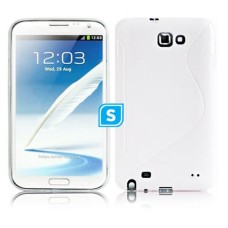 S-Line Case Compatile For Samsung Galaxy Note 2 - White